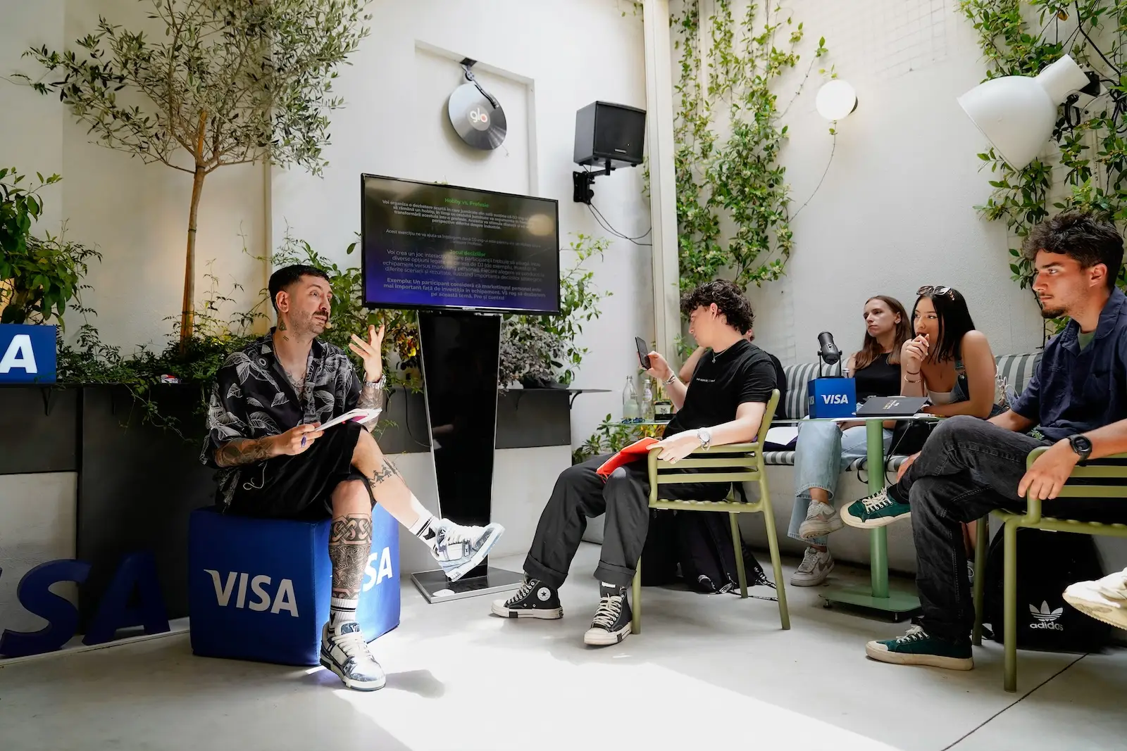 UNTOLD CREATORS by Visa: First Pillar Workshops for THE ARTISTS